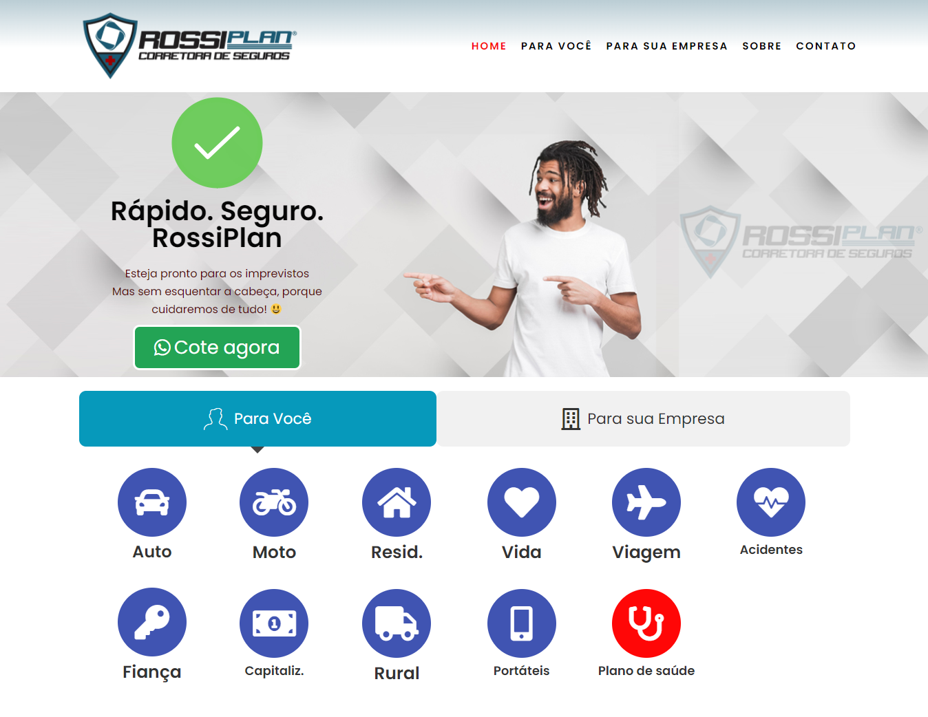 Rossiplan Website
